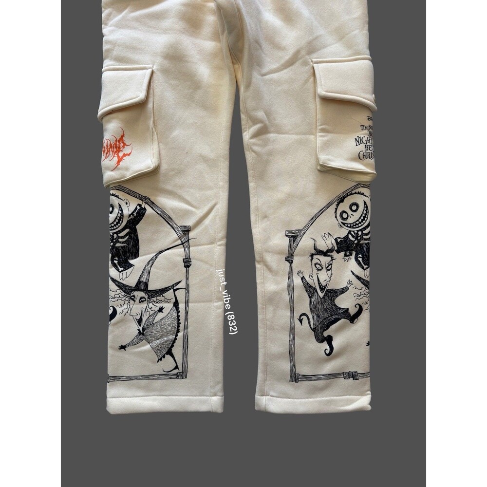 Civil Regime x Disney The Nightmare Before Christmas Sweat Pants Men’s Small - Picture 3 of 11